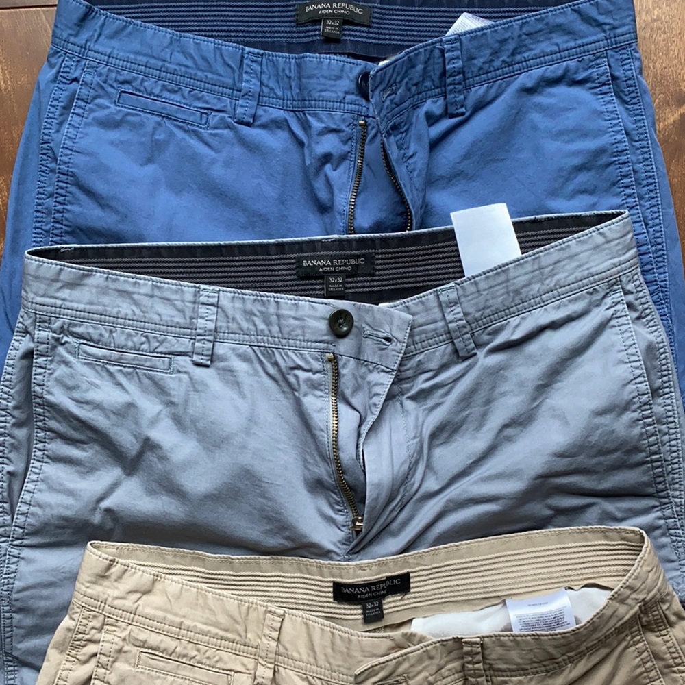 3 pair Aiden Chino